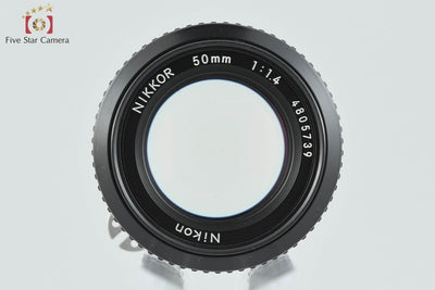 Used] Nikon Ai NIKKOR 50mm f/1.4