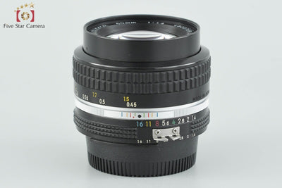 Used] Nikon Ai NIKKOR 50mm f/1.4
