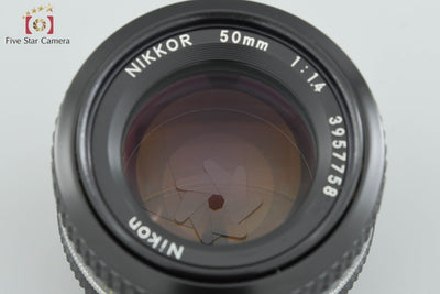 [Used] Nikon Ai NIKKOR 50mm f/1.4