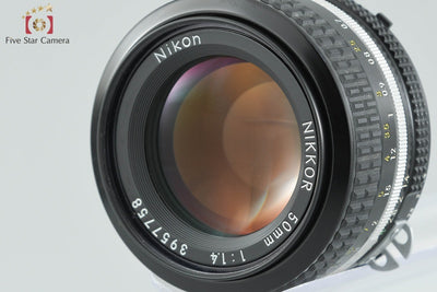 [Used] Nikon Ai NIKKOR 50mm f/1.4