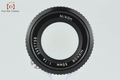 [Used] Nikon Ai NIKKOR 50mm f/1.4
