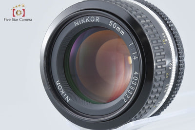 [Used] Nikon Ai NIKKOR 50mm f/1.4