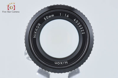 [Used] Nikon Ai NIKKOR 50mm f/1.4