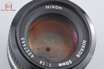 [Used] Nikon Ai NIKKOR 50mm f/1.4
