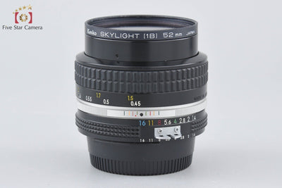 [Used] Nikon Ai NIKKOR 50mm f/1.4