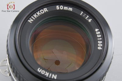 [Used] Nikon Ai NIKKOR 50mm f/1.4