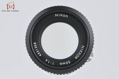 [Used] Nikon Ai NIKKOR 50mm f/1.4