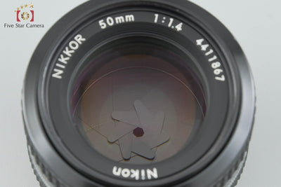 [Used] Nikon Ai NIKKOR 50mm f/1.4