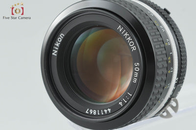 [Used] Nikon Ai NIKKOR 50mm f/1.4