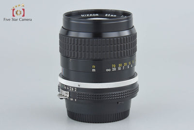 [Used] Nikon Ai NIKKOR 85mm f/2