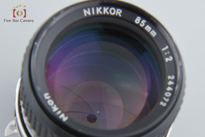 [Used] Nikon Ai NIKKOR 85mm f/2