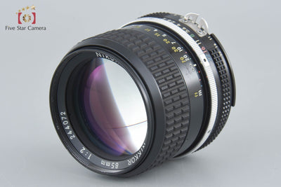 [Used] Nikon Ai NIKKOR 85mm f/2