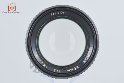 [Used] Nikon Ai NIKKOR 85mm f/2