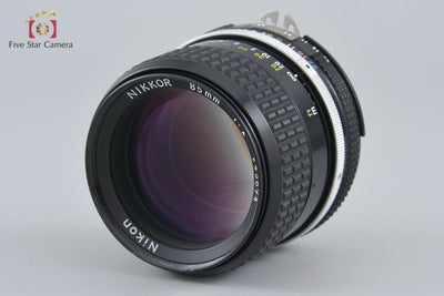 [Used] Nikon Ai NIKKOR 85mm f/2
