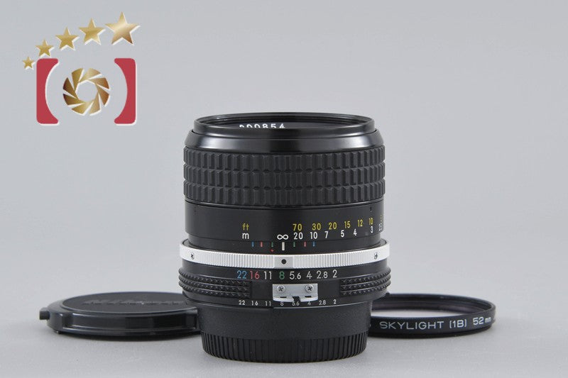 [Used] Nikon Ai NIKKOR 85mm f/2