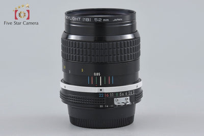 [Used] Nikon Ai NIKKOR 85mm f/2