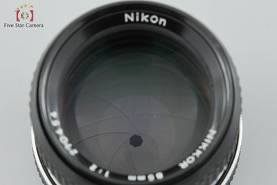 [Used] Nikon Ai NIKKOR 85mm f/2
