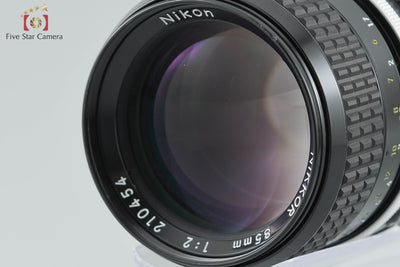 [Used] Nikon Ai NIKKOR 85mm f/2