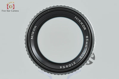 [Used] Nikon Ai NIKKOR 85mm f/2