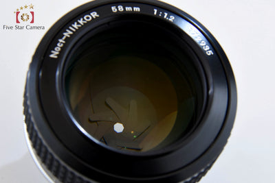 [Used] Nikon Ai Noct-NIKKOR 58mm f/1.2
