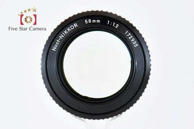 [Used] Nikon Ai Noct-NIKKOR 58mm f/1.2