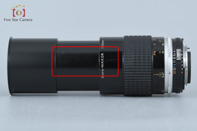[Used] Nikon Ai-S MICRO NIKKOR 105mm f/4
