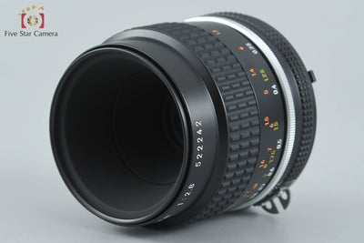 [Used] Nikon Ai-S MICRO NIKKOR 55mm f/2.8 with Original Box