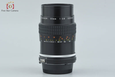 [Used] Nikon Ai-S MICRO NIKKOR 55mm f/2.8 with Original Box