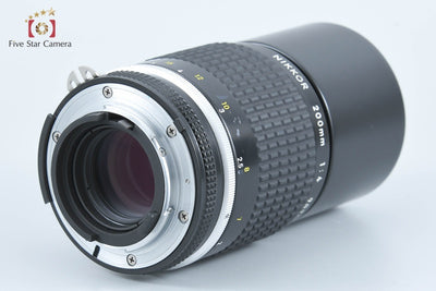 [Used] Nikon Nikkor Ai-S 200mm f/4