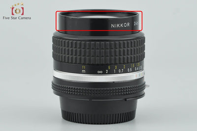 [Used] Nikon Nikkor Ai-S 24mm f/2