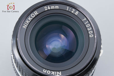 [Used] Nikon Nikkor Ai-S 24mm f/2.8
