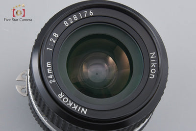 [Used] Nikon Ai-S NIKKOR 24mm f/2.8