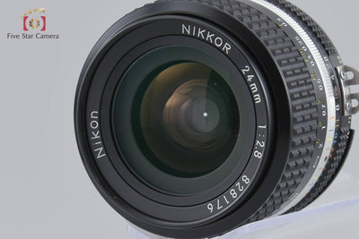 [Used] Nikon Ai-S NIKKOR 24mm f/2.8