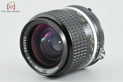 [Used] Nikon Ai-S NIKKOR 28mm f/2