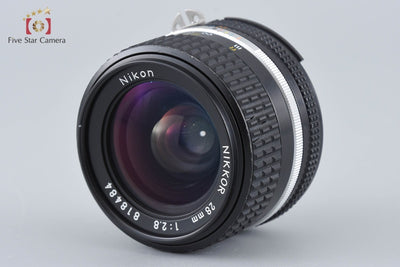 [Used] Nikon Nikkor Ai-S 28mm f/2.8