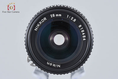 [Used] Nikon Nikkor Ai-S 28mm f/2.8