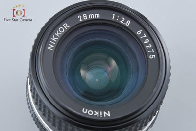 [Used] Nikon Nikkor Ai-S 28mm f/2.8
