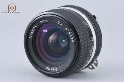 [Used] Nikon Nikkor Ai-S 28mm f/2.8