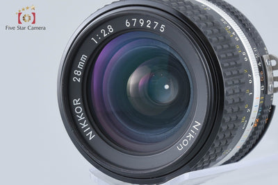 [Used] Nikon Nikkor Ai-S 28mm f/2.8