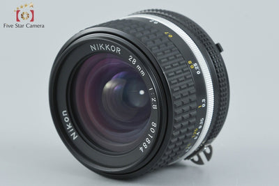[Used] Nikon Nikkor Ai-S 28mm f/2.8