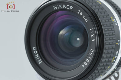 [Used] Nikon Nikkor Ai-S 28mm f/2.8