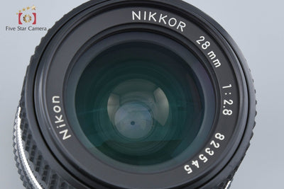 [Used] Nikon Ai-S NIKKOR 28mm f/2.8