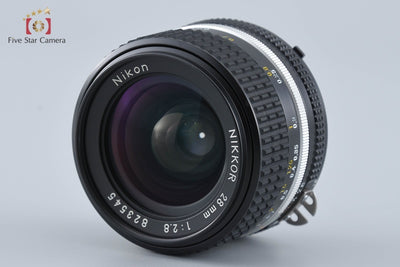 [Used] Nikon Ai-S NIKKOR 28mm f/2.8