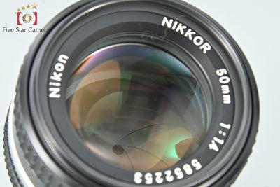 [Used] Nikon Nikkor Ai-S 50mm f/1.4