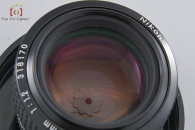 [Used] Nikon Ai-S NIKKOR 50mm f/1.2