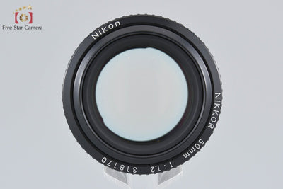 [Used] Nikon Ai-S NIKKOR 50mm f/1.2