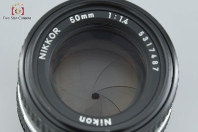 [Used] Nikon Ai-S NIKKOR 50mm f/1.4