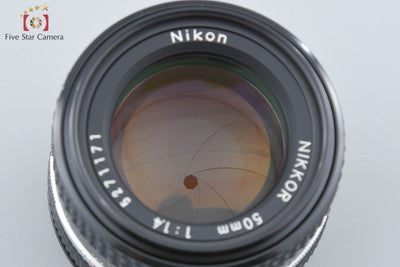[Used] Nikon Ai-S NIKKOR 50mm f/1.4