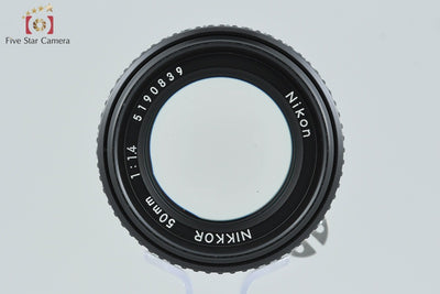 [Used] Nikon Ai-S NIKKOR 50mm f/1.4