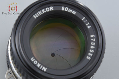 [Used] Nikon Ai-S NIKKOR 50mm f/1.4